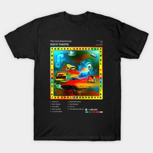 The Cool Greenhouse - Sod's Toastie Tracklist Album T-Shirt